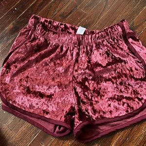 Maroon shorts